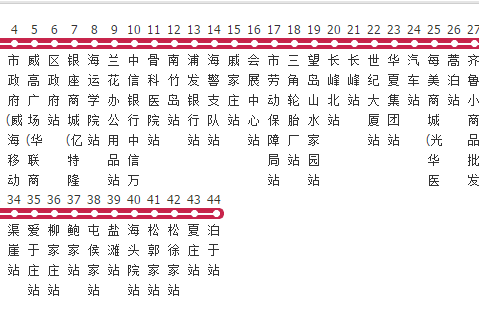 威海公交107路 威海公交107路