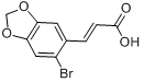 2-溴-4,5-亞甲基二氧肉桂酸