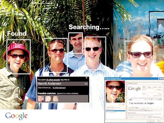 谷歌研發的人臉搜尋技術