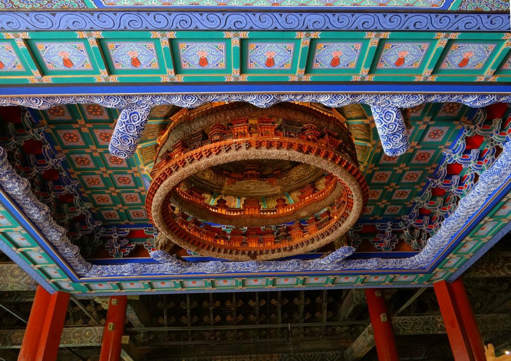 北京隆福寺藻井天文圖