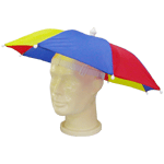 帽子傘，帽傘，頭戴傘