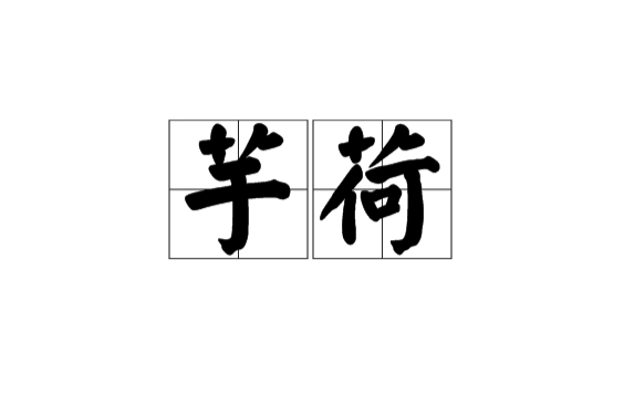 芋荷 芋荷