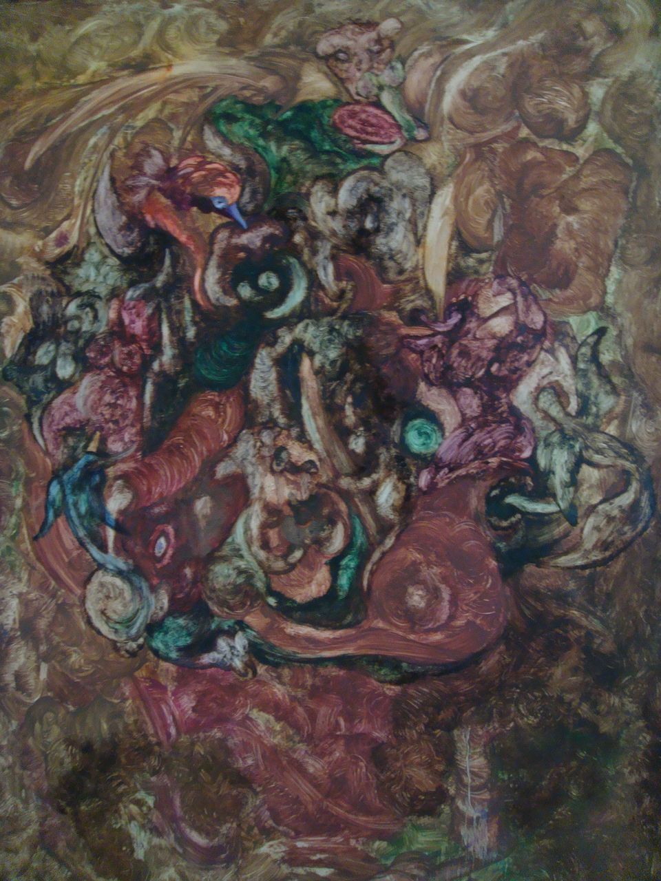 王瓏澔觀念油畫作品