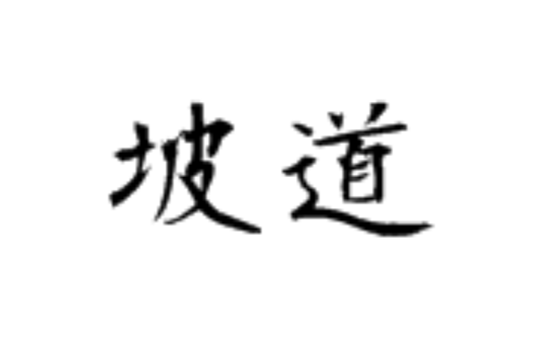 坡道(漢語詞語)