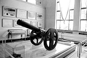 中國軍事博物館內的荔枝木火炮複製品