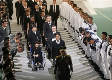 日本政府和自民黨為前首相宮澤喜一舉行葬禮