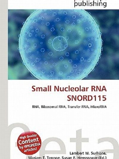 Small Nucleolar RNA Snord115 Small Nucleolar RNA Snord115