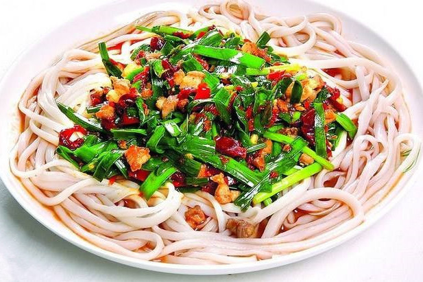 韭菜拌麵 韭菜拌麵