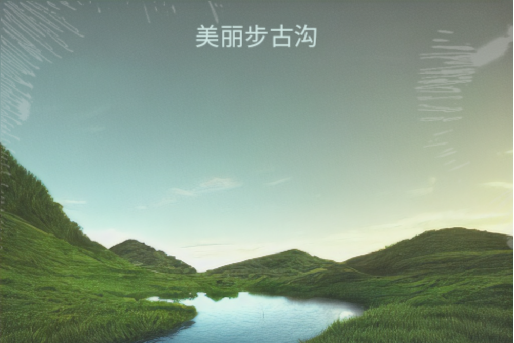 美麗步古溝 美麗步古溝