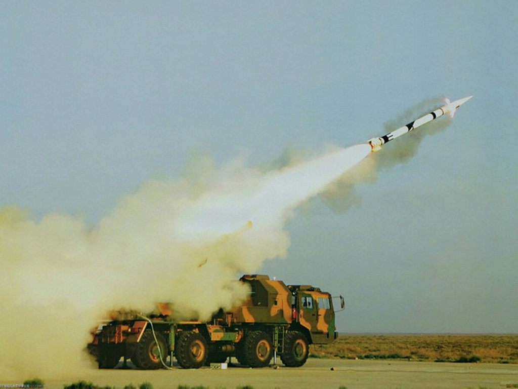 PHL-03自行火箭炮發射試驗彈