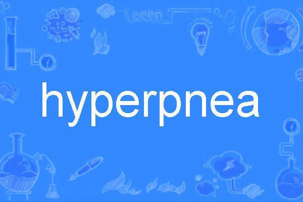 hyperpnea hyperpnea