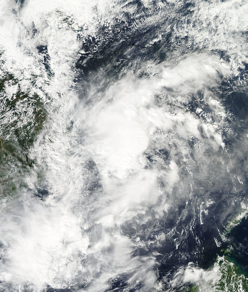 熱帶風暴海燕 衛星雲圖