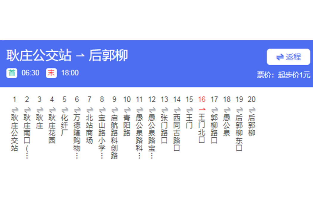 新鄉公交32路 新鄉公交32路