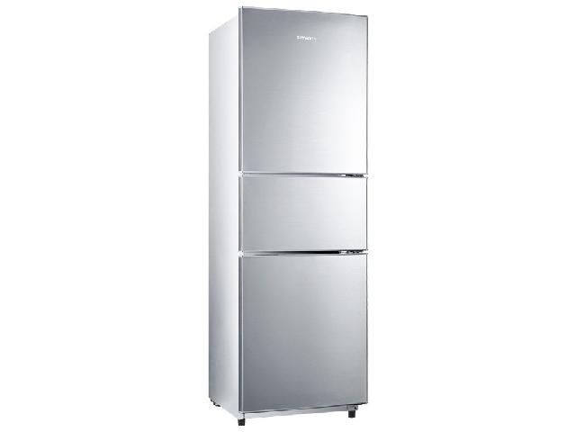 創維白電BCD-216TSA 216升三門冰櫃（鈦鋼拉絲）