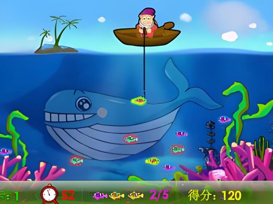 小矮人釣魚