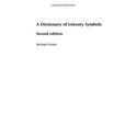 A Dictionary of Literary Symbols文學符號辭典