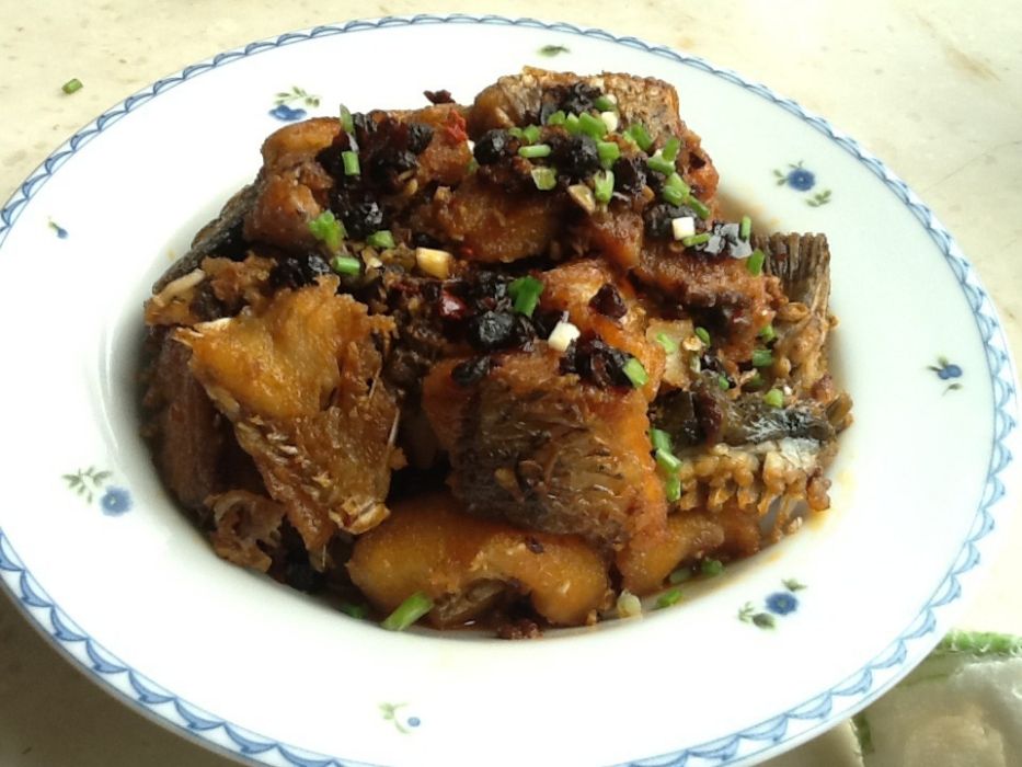 豆豉扣魚 豆豉扣魚