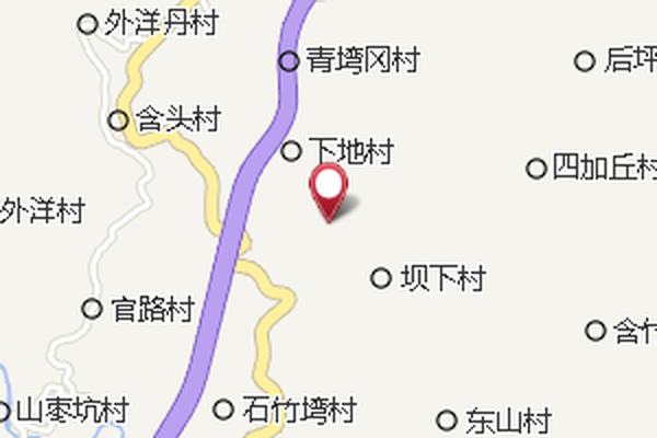 過溪坑底村 過溪坑底村