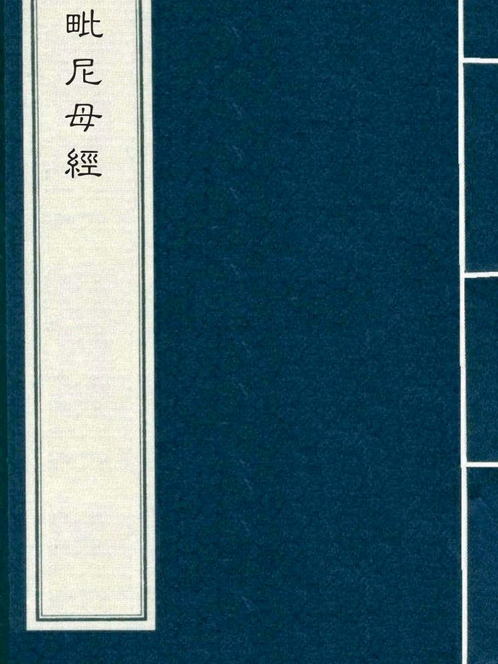 毗尼母論 毗尼母論