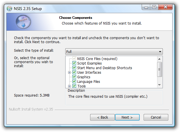 Nullsoft腳本安裝系統