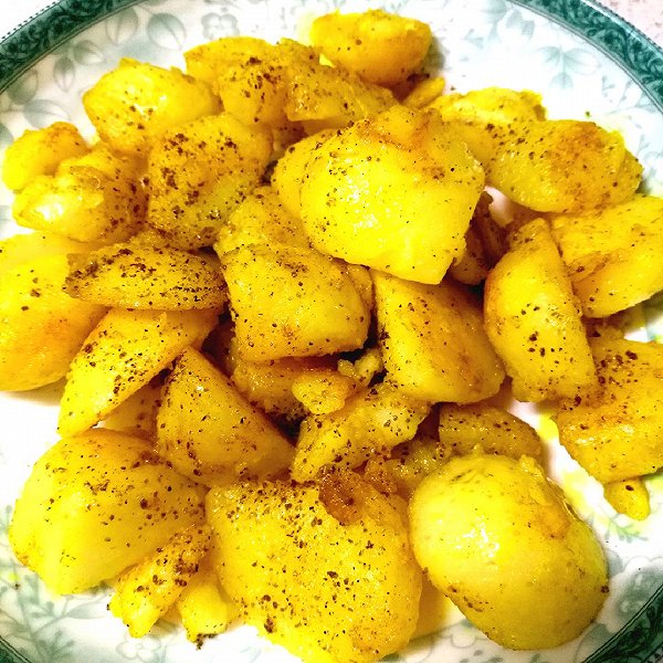 咖喱椒鹽薯粒