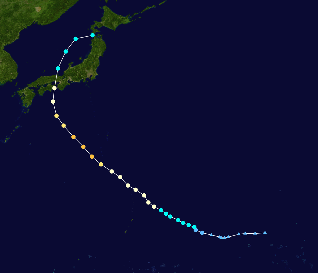 2018年第20號颱風“西馬侖”路徑圖