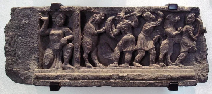 印度斯基泰王國時期的希臘風格雕塑