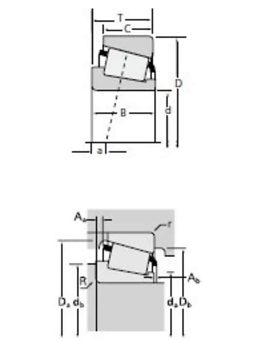 TIMKEN M84549/M84510 軸承 TIMKEN M84549/M84510 軸承