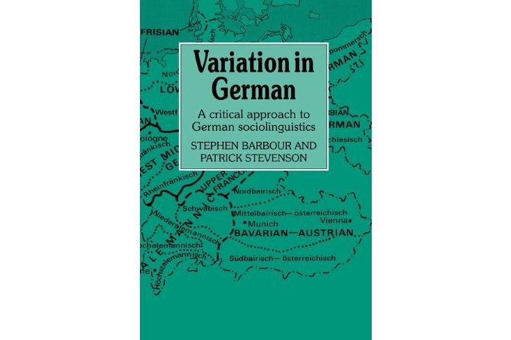Variation in German Variation in German