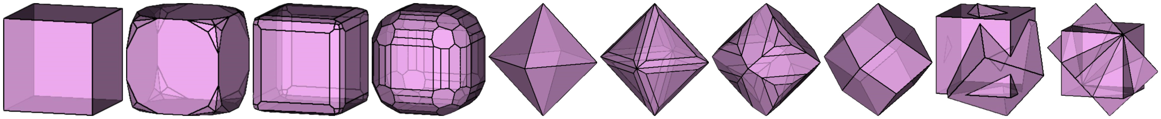 螢石晶體形狀