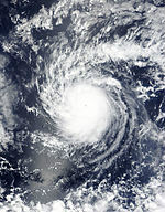 颶風希爾達 衛星雲圖