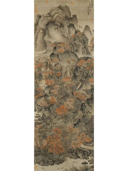 關山簫寺圖