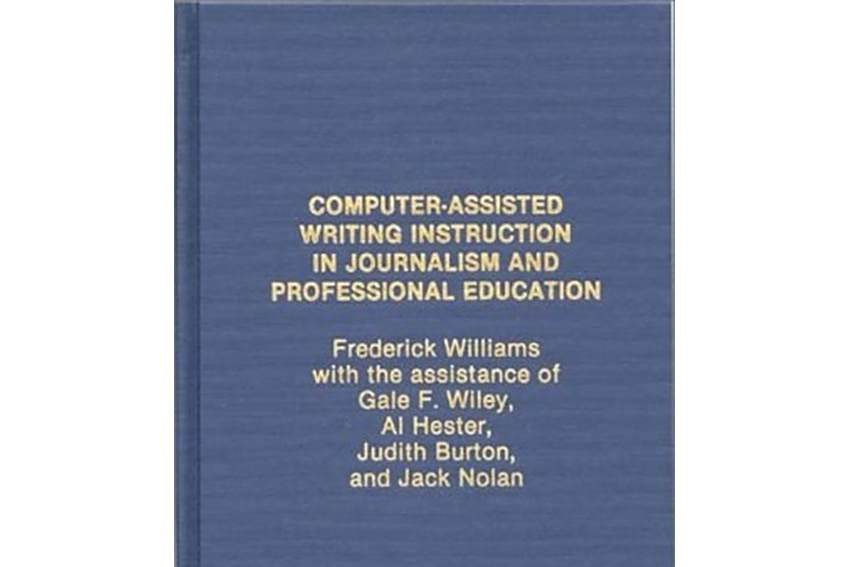 Computer Assisted Writing Instruction in Journalism and Professional Education Computer Assisted Writing Instruction in Journalism and Professional Education