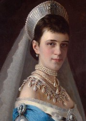 Alexander三世之妻Maria Fyodorovna肖像2