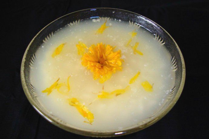 菊花湯羹 菊花湯羹