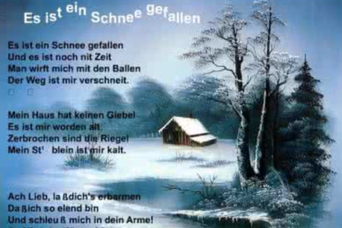 Es Ist Ein Schnee Gefallen(德國中世紀民謠) Es Ist Ein Schnee Gefallen(德國中世紀民謠)