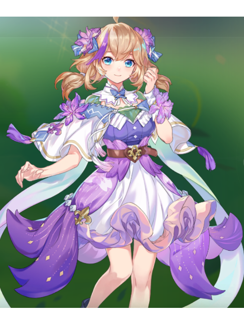 鳶尾(《聖境之塔》中的四星保護型花靈角色)