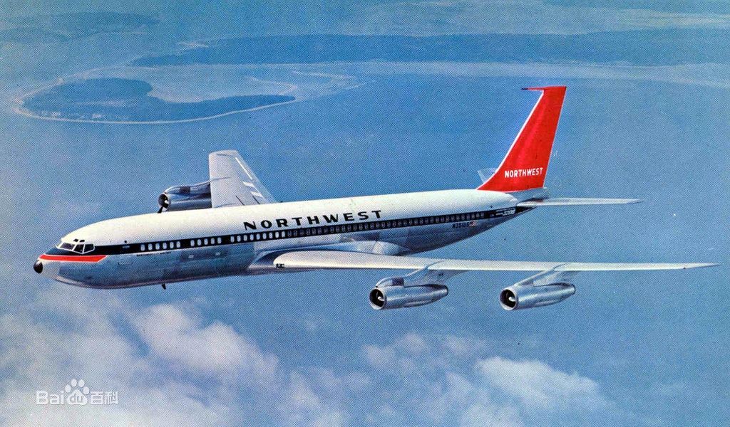 早期塗裝波音707