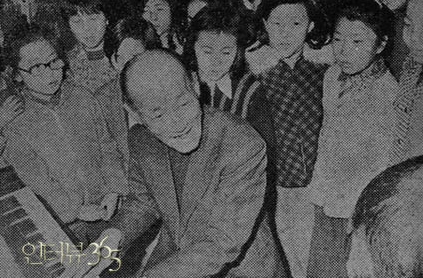 晚年的朝鮮作曲家尹克榮