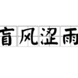 盲風澀雨 盲風澀雨