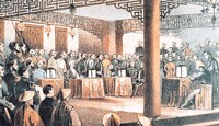 《天津條約》簽約場面