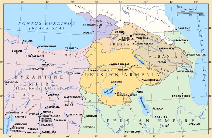 波斯控制下的亞美尼亞地區