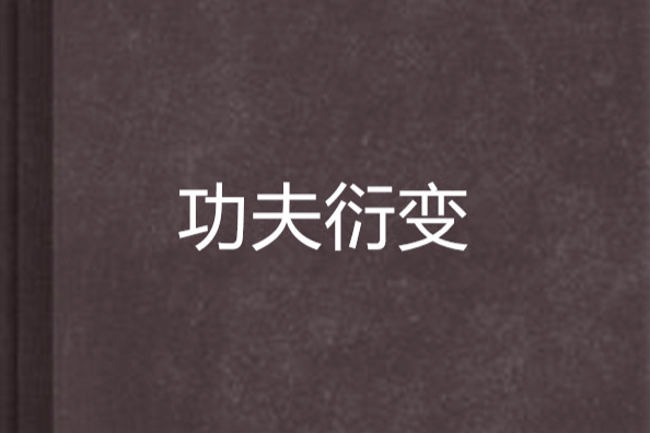 功夫衍變 功夫衍變
