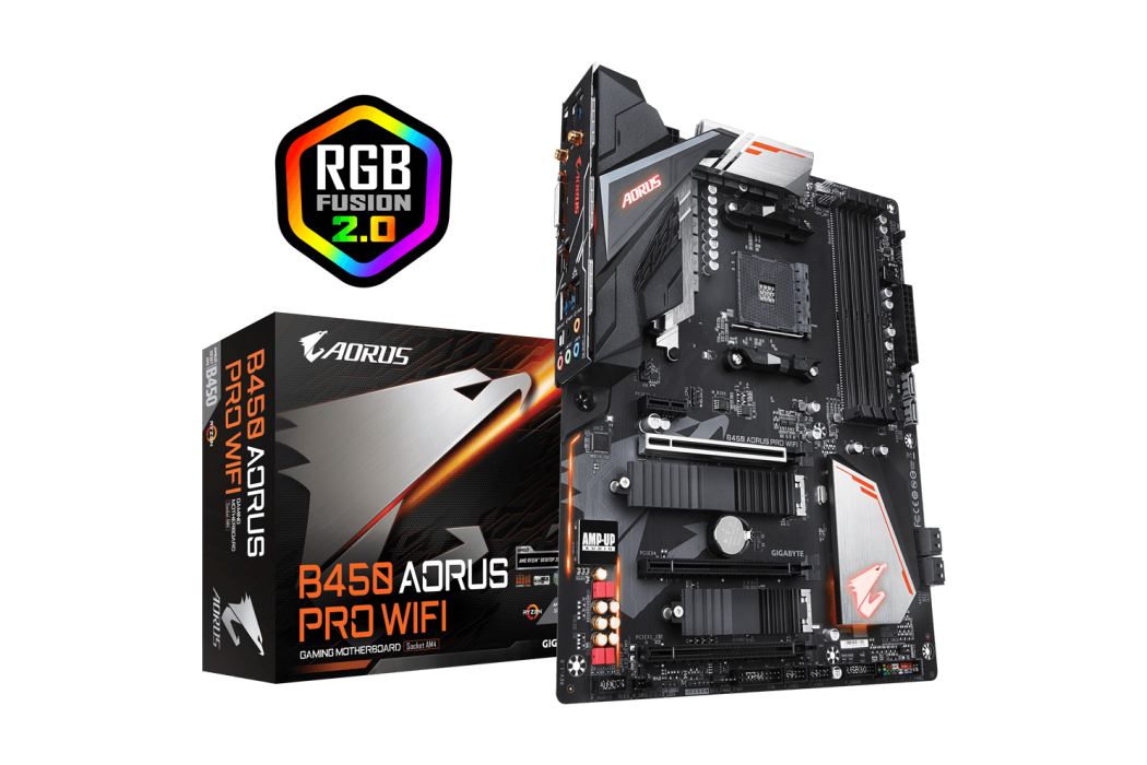 技嘉B450 AORUS PRO WIFI 技嘉B450 AORUS PRO WIFI