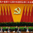 中國共產黨第十七屆中央委員會第三次全體會