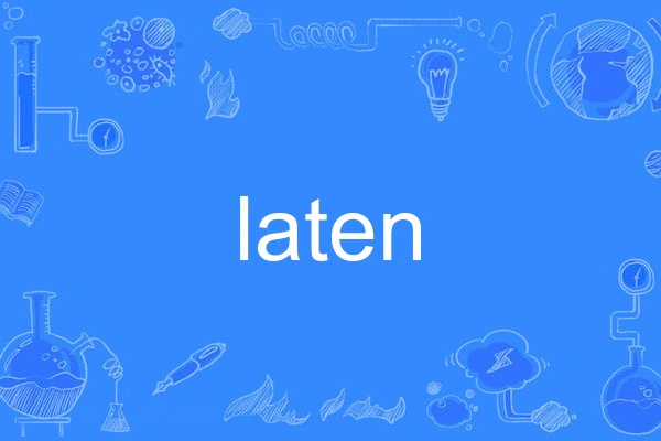 laten laten