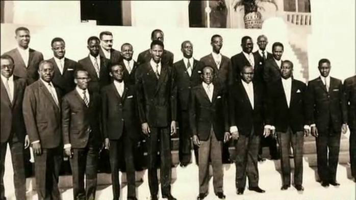 桑戈爾總統和迪烏夫總理