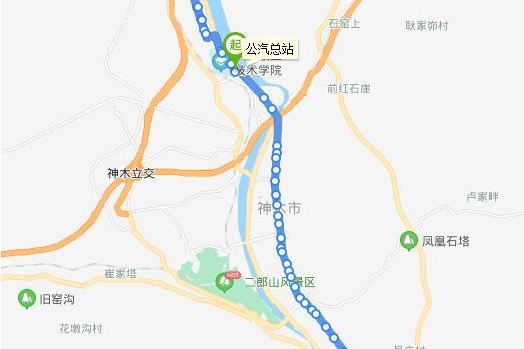 榆林公交10路 榆林公交10路