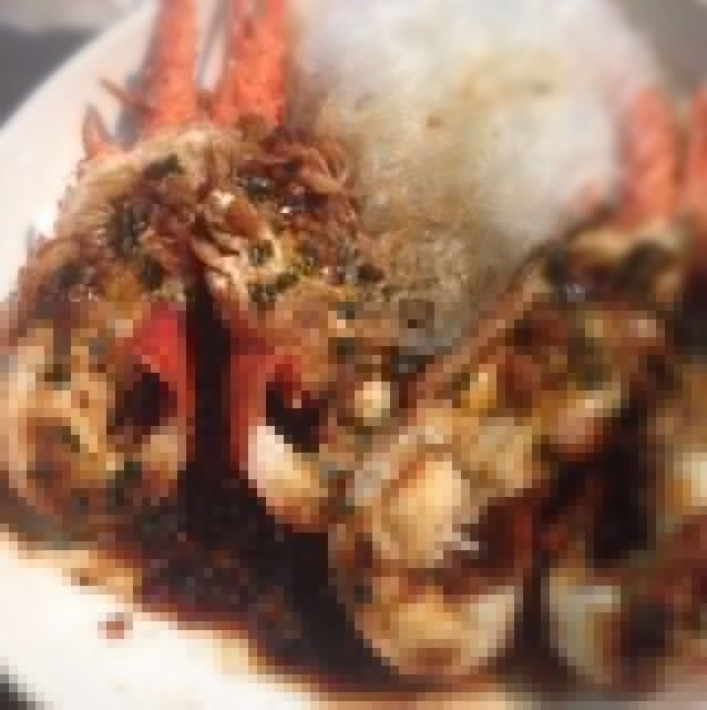 蒜蓉蒸小青龍 蒜蓉蒸小青龍
