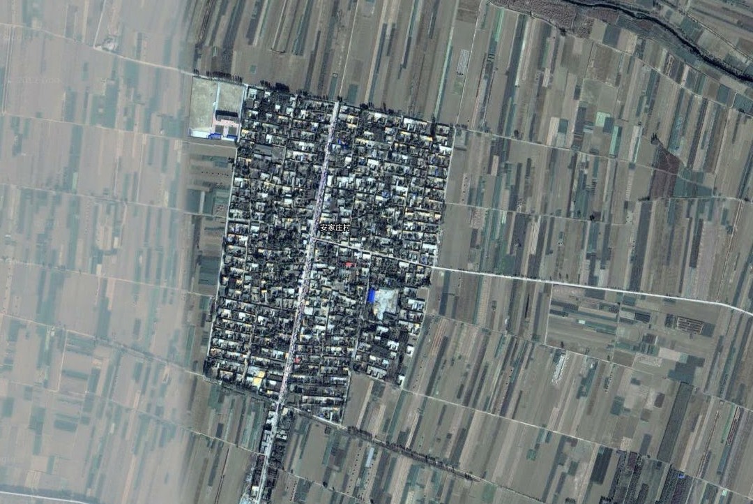 谷歌地圖安家莊村
